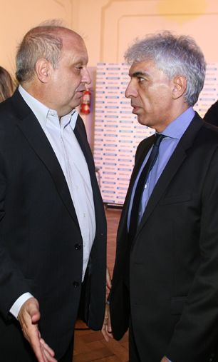 Hernán Lombardi dialoga con Francisco Marmol