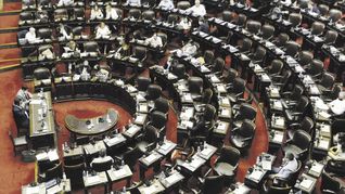 espera. El recinto de Diputados espera por la reactivación del trabajo legislativo. A pesar de los anuncios y ventas del Gobierno, no habría ninguna sesión hasta febrero próximo.