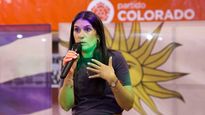 La dirigente del Partido Colorado aparece por detrás de Martín Lema en los sondeos.