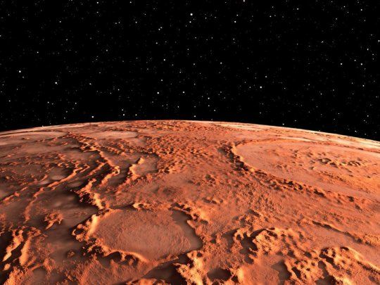 La NASA rebautizó a un cráter en Marte.