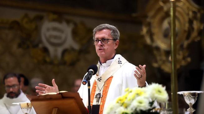 Jorge García Cuerva ofició una misa en recuerdo del papa Francisco.&nbsp;