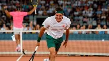 Federer y Nadal, un exhibición récord en Sudáfrica.