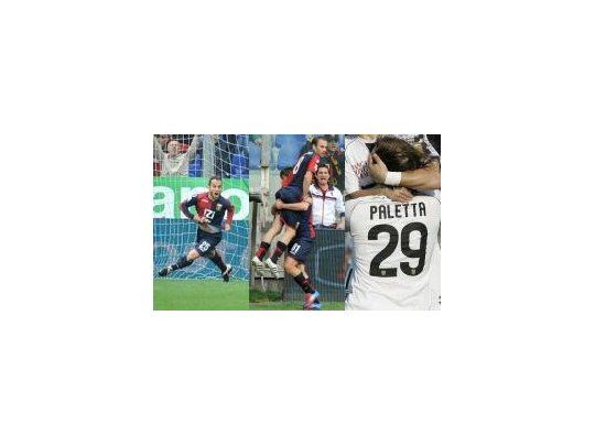 Tres de los cinco gritos argentinos en la jornada dominical del fútbol italiano.
