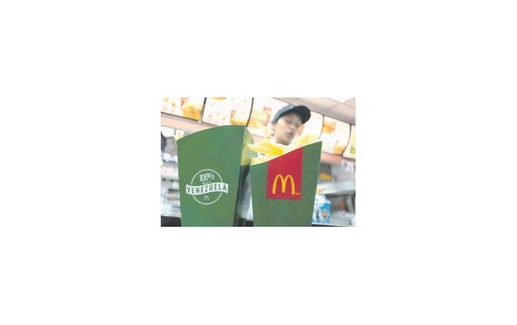 Incompletos. Así se sirven los combos en Venezuela. Hace un tiempo habían faltado las papas fritas y ahora salen de escena las Big Mac.