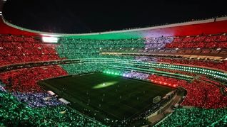 El Estadio Azteca será sede del partido inaugural.&nbsp;