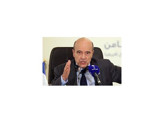 El canciller francés, Alain Juppé.