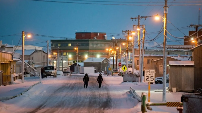 En Utqiagvik las temperaturas pueden ir desde -16°C hasta -28°C en invierno.