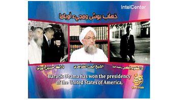Ayman al-Zawahiri, manoderecha de Osama binLaden, difundió ayer enInternet la declaración deguerra de Al-Qaeda al futurogobierno demócrata. Laimagen adjunta, de BarackObama rezando ante elMuro de los Lamentos, fueusada para calificarlo de«traidor al islam».