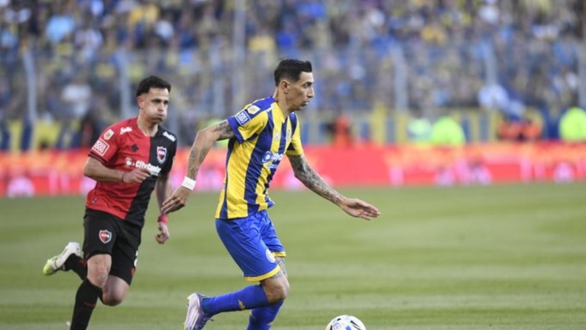 Video: Ángel Di María’s free kick that gave him the victory against Newell’s