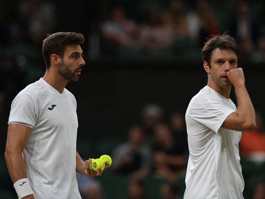 Granollers y Zeballos no pudieron en la final de Wimbledon.