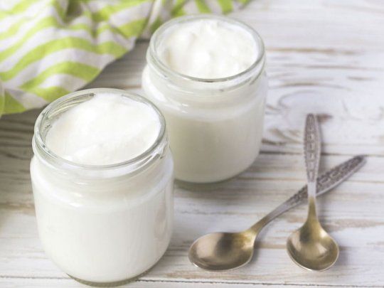 Yogur casero, una de las recetas m&aacute;s buscadas en la cuarentena.&nbsp;