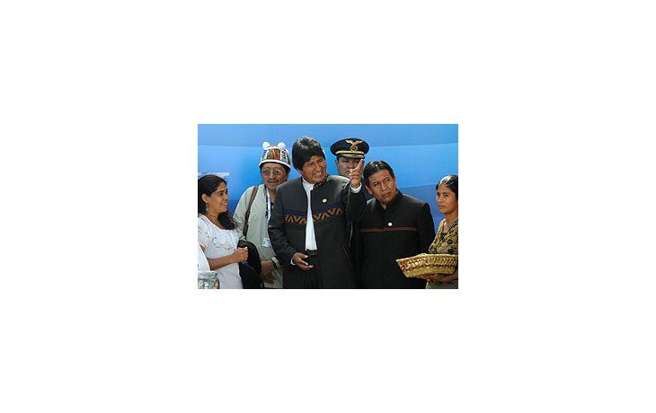 Evo Morales.