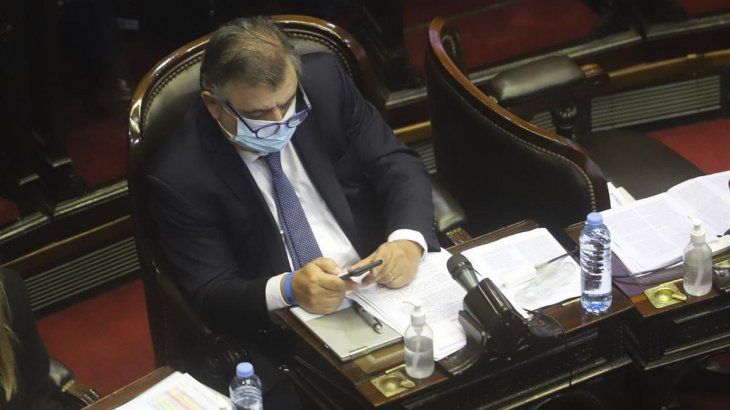El jefe del interbloque opositor en la Cámara baja, Mario Negri.