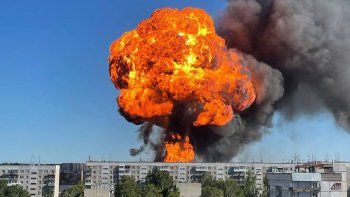 Se desató una serie de explosiones en Novosibirsk, Siberia.