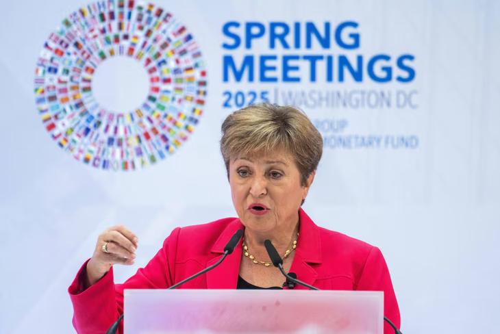 Kristalina Georgieva, en las reuniones de primavera del FMI Kristalina Georgieva, en las reuniones de primavera del FMI