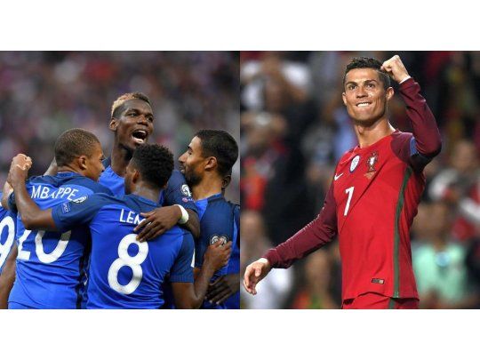 Francia se acerca al Mundial. Portugal, por ahora, está en repechaje.