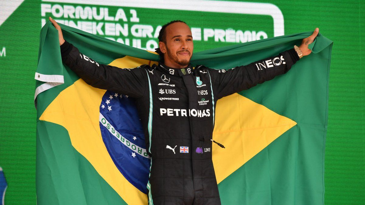 Lewis Hamilton celebrated the fine to Nelson Piquet for his racist sayings