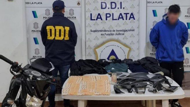El joven quedó alojado en la sede de la DDI platense a la espera de ser indagado&nbsp;