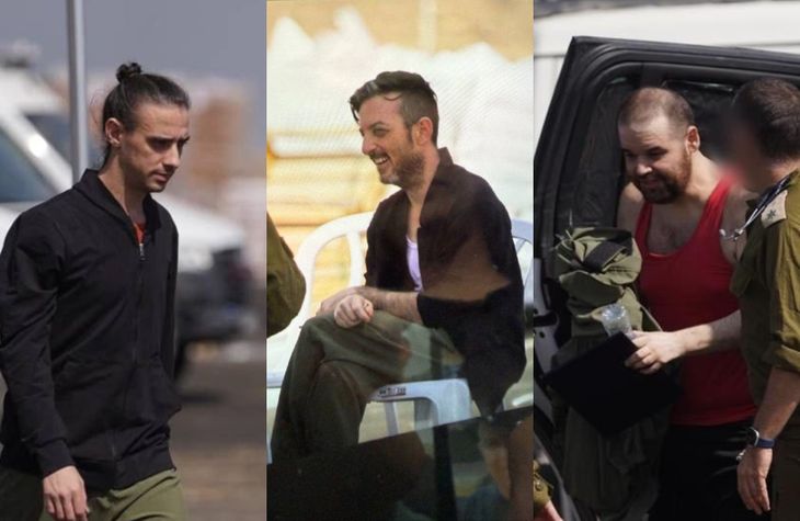 Las primeras imágenes de los argentinos liberados por Hamás. Las primeras imágenes de los argentinos liberados por Hamás.