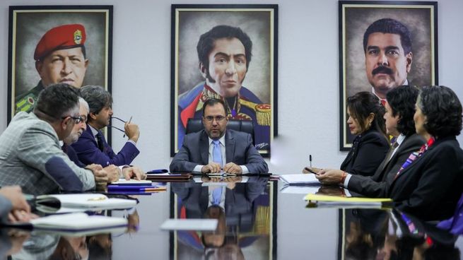 El canciller venezolano, Yvan Gil, se reunió con expertos de la ONU.&nbsp;