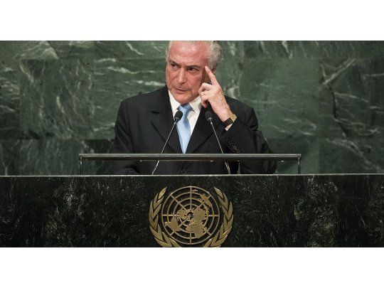 El presidente brasileño, en su reciente participación en la Asamblea de la ONU.