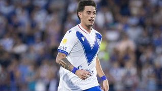 Valentín Gómez, central y figura del Vélez campeón.