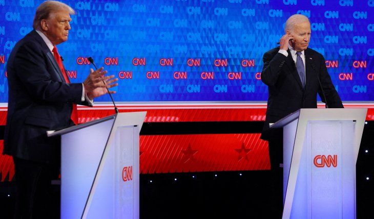 El pasado 27 de junio, Trump y Biden se vieron las caras en el primer debate presidencial de la campaña electoral. El pasado 27 de junio, Trump y Biden se vieron las caras en el primer debate presidencial de la campaña electoral.