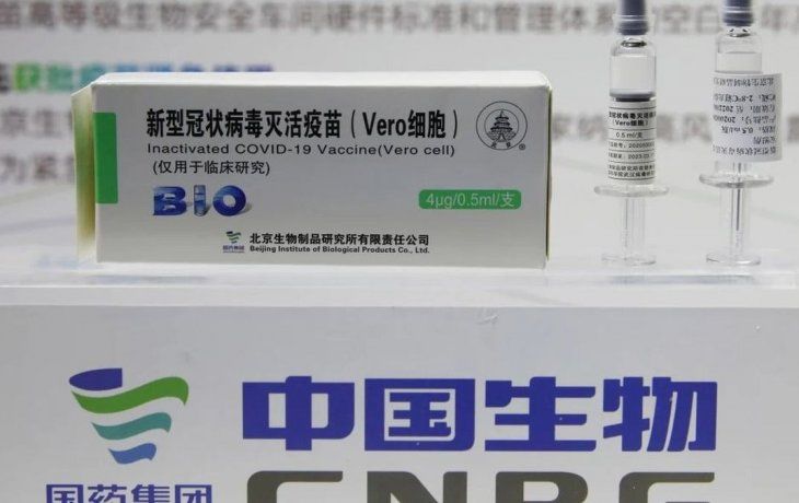 el gobierno aprobo el uso de emergencia de la vacuna de sinopharm y el jueves llegaran un millon de dosis
