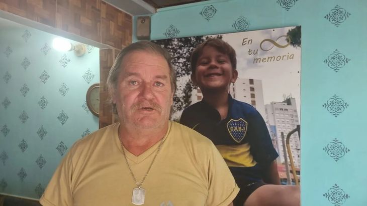 Ramón Dupuy, abuelo de la víctima. Ramón Dupuy, abuelo de la víctima.