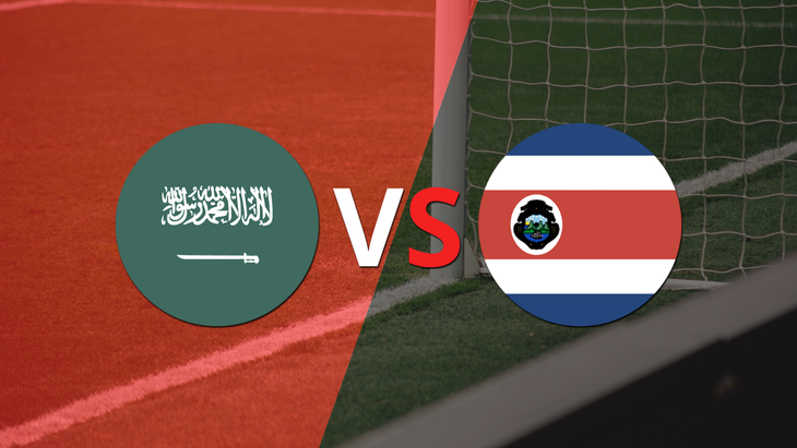 Costa Rica juega amistoso ante Arabia Saudita