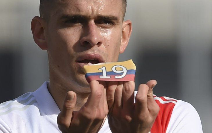 Rafael Santos Borré se pierde el Mundial con Colombia Rafael Santos Borré se pierde el Mundial con Colombia