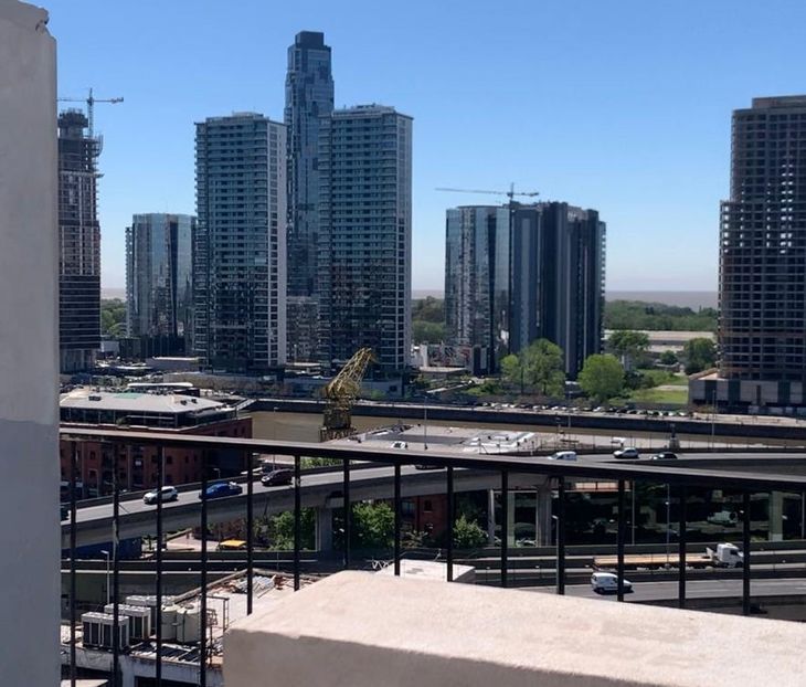 Desde varios proyectos se ve hacia Puerto Madero Desde varios proyectos se ve hacia Puerto Madero