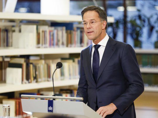 Mark Rutte, Primer Ministro de Países Bajos.