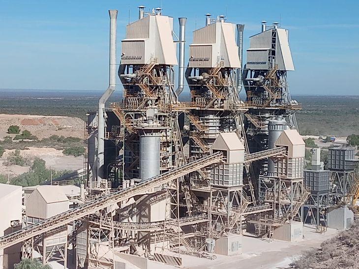 En octubre pasado Caleras San Juan puso en funcionamiento su tercer Horno Maerz en la Planta de la Cienaguita en el departamento sanjunino de Sarmiento.