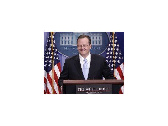 Robert Gibbs, portavoz de la Casa Blanca.