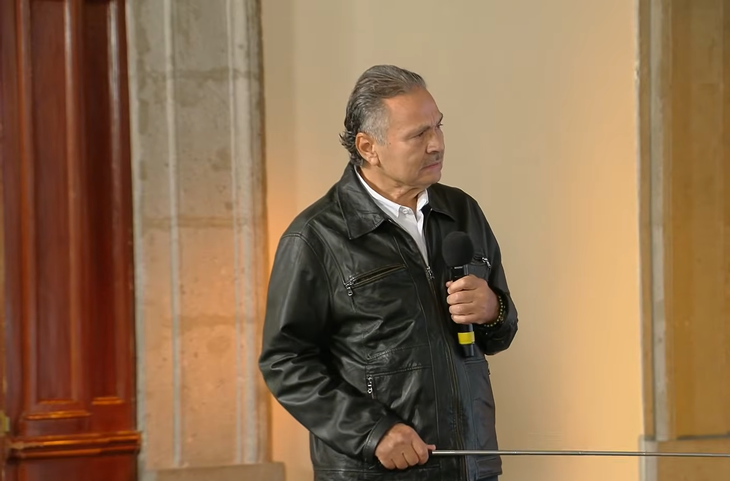 Octavio Romero, titular del Infonavit, en la Mañanera. Octavio Romero, titular del Infonavit, en la Mañanera.