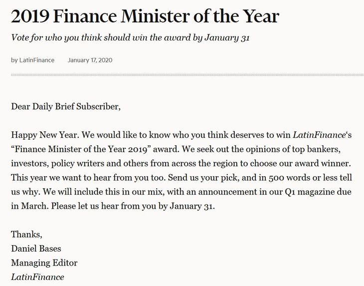 Algunas veces de manera explicita y otras no, la opinión y los intereses de los intermediarios tiene un gran peso en la decisión de a quien premiar Algunas veces de manera explicita y otras no, la opinión y los intereses de los intermediarios tiene un gran peso en la decisión de a quien premiar