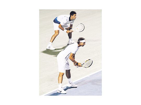 Rafa-Nole duraron poco.