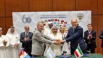 inversión. Schiaretti y Perotti lograron un acuerdo con el Fondo Kuwaití para el Desarrollo Económico Arabe, que aportará u$s 50 millones para financiar un tramo del acueducto interprovincial.
