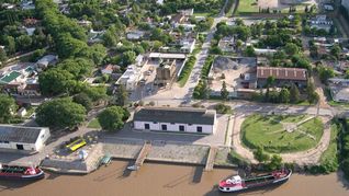 Puerto de Baradero, a orillas del Paraná.