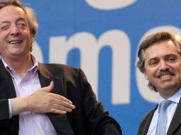 Néstor Kirchner y Alberto Fernández.