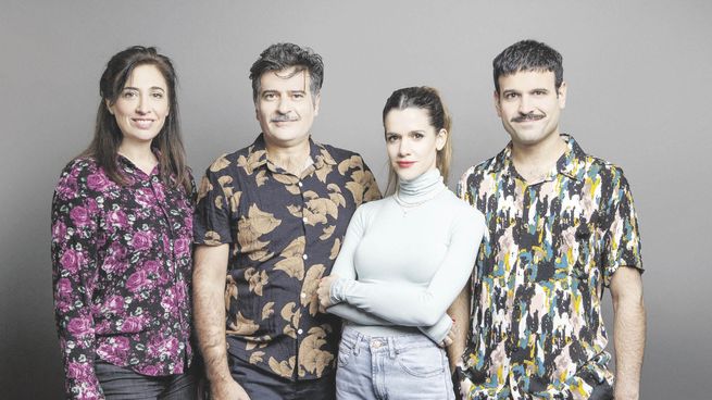 inferno. Andrea Garrote, Rafael Spregelburd, Violeta Urtizberea y Guido Losantos, los protagonistas.