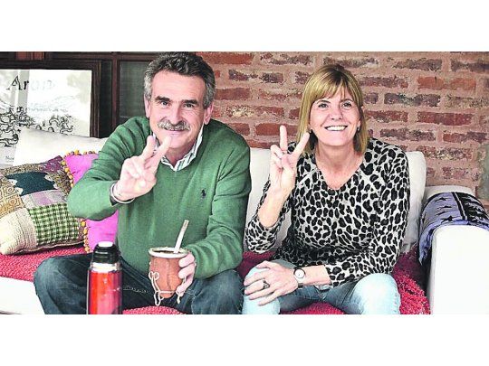 Estrategia. Rossi, durante su encuentro en las últimas horas con Rodenas. Allí prometieron “trabajar juntos para frenar la hegemonía macrista”.