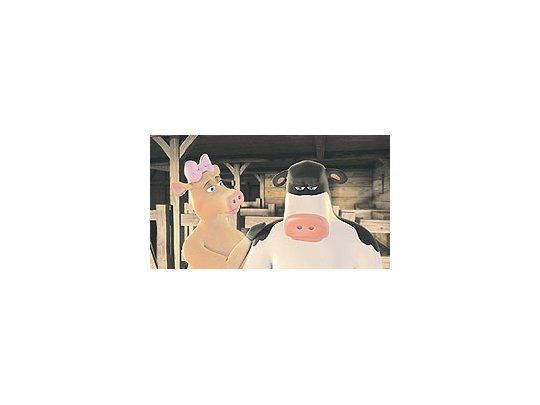 Los dibujos de «Lagranja» pretendenseguir modelos deDon Bluth y otrosmaestros, pero sinlograr su encanto,y una historia conbuenasposibilidadestotalmentedesaprovechadas.