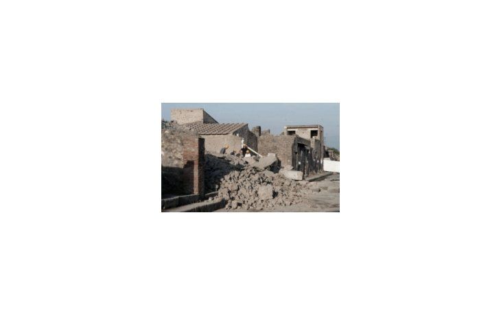 Polémica en Italia tras el derrumbe de ruinas en Pompeya