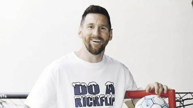 Felicidad. En el rostro de Lionel Messi luego de dar a conocer la noticia de que proseguirá su carrera en la Major League Soccer. Lio será el jugador más valioso así como también lo será el plantel de Inter Miami.