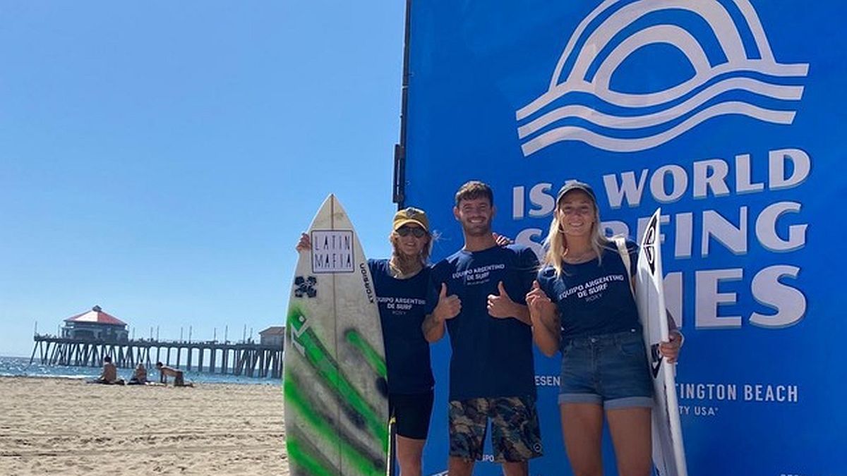 World Surfing: Argentines take over California with the Olympic illusion