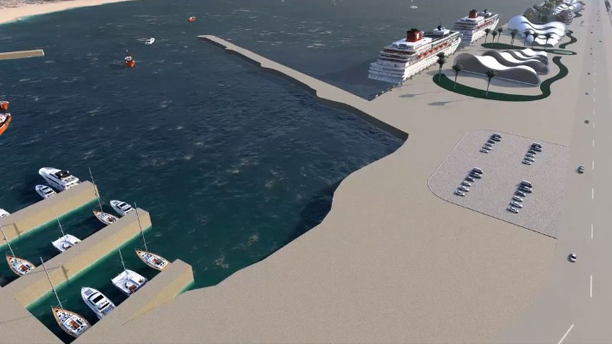 What is the million-dollar project to turn La Paloma into the main port center of the region?