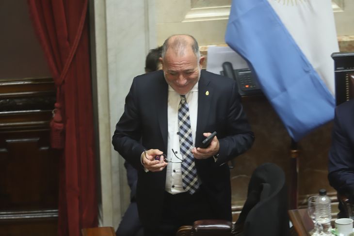 Luis Juez acompañó el proyecto de reforma electoral.