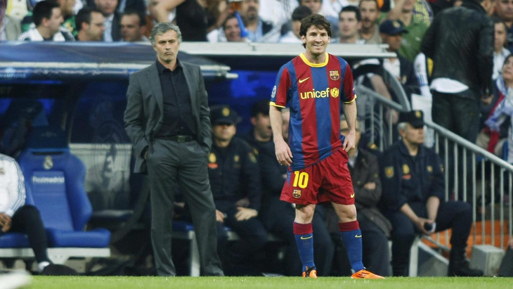 Mourinho y Messi